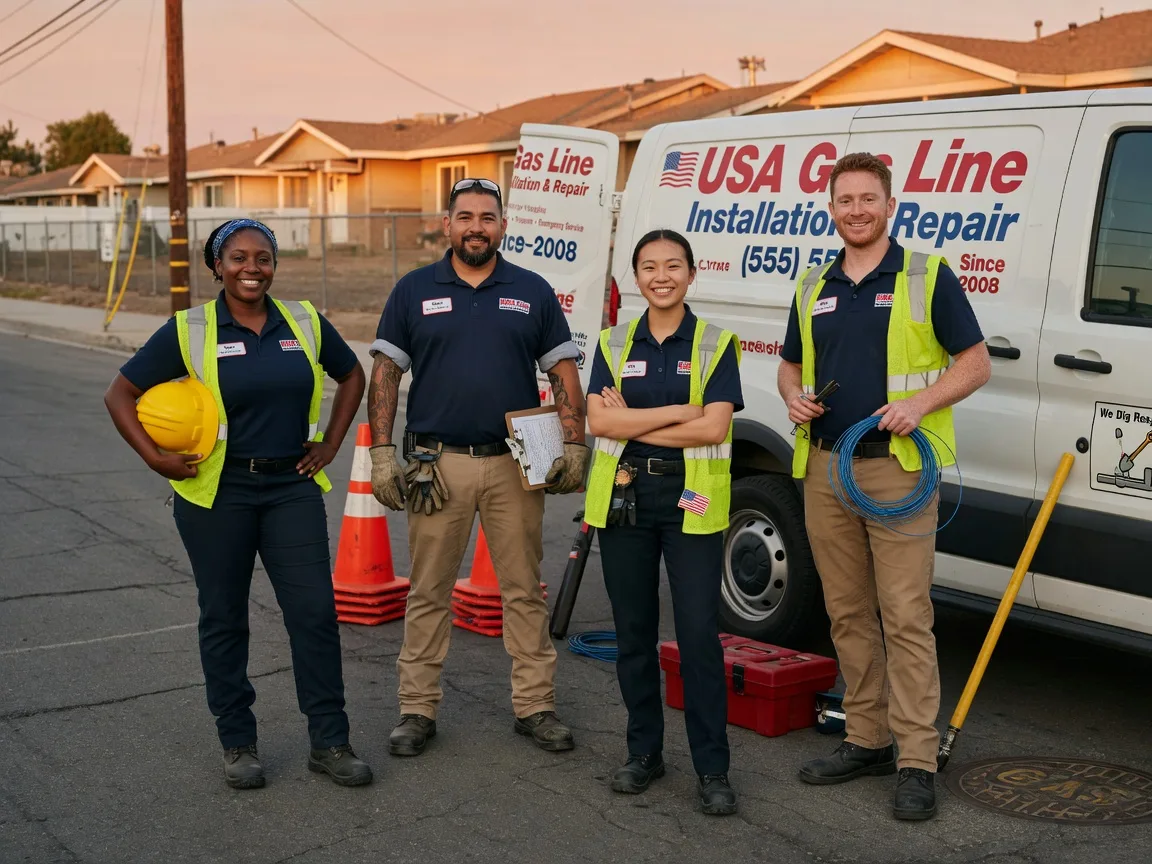 Gas Line Installation company in Gaines, MI